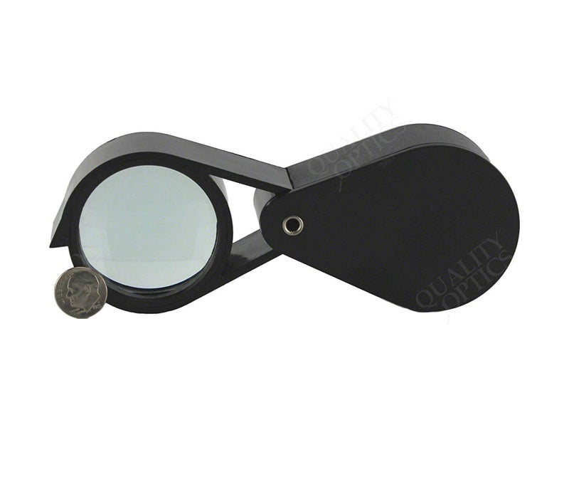 Quality Optics USA Folding Jewelers Loupe Style Pocket Magnifier - Image 3